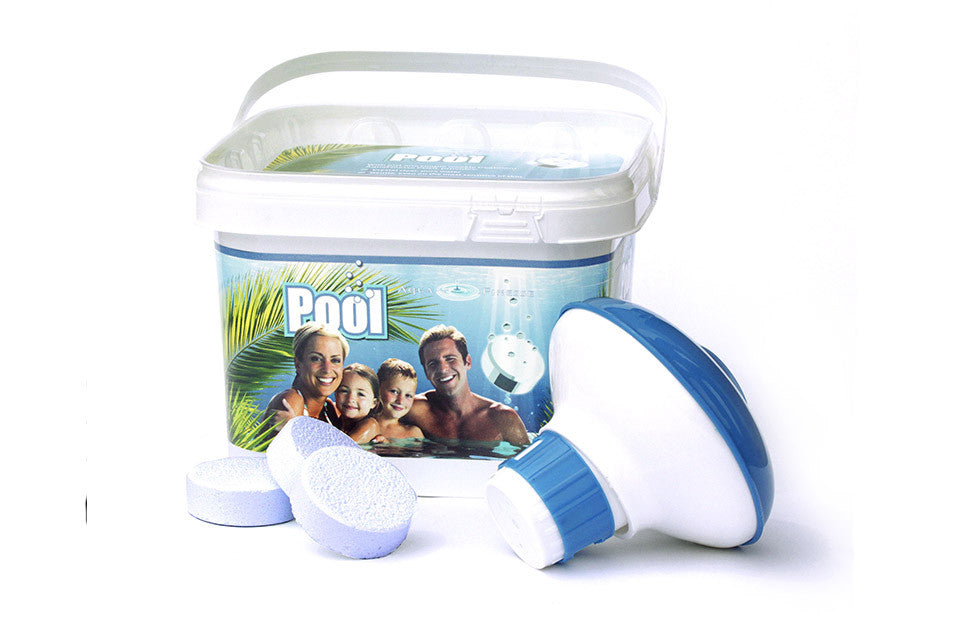 AquaFinesse Pool Spa Pack Eco milieuvriendelijk waterbehandelingssysteem voor kristalhelder zwembadwater Aqua Finesse