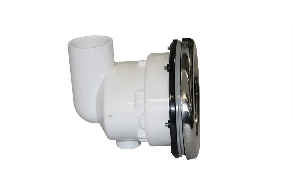 Passion | 9 5/8" Mega Swim Jet, verstelbaar richtingvast en glad, chroom-zwart afwerking, Passion