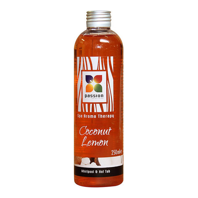 Fles Passion | Aroma, Coconut Lemon voor aromatherapie in whirlpools en spa's, ontspannend en exotisch, Passion