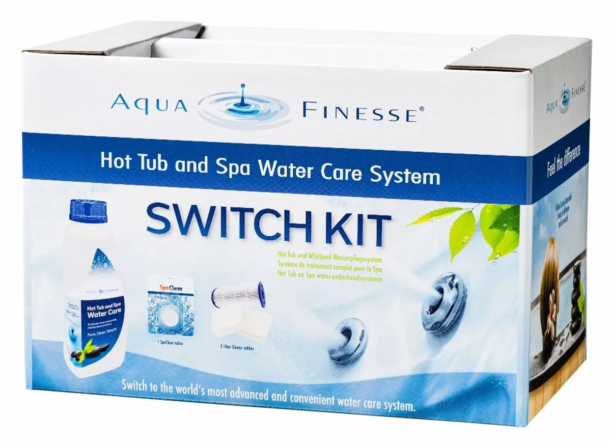 AquaFinesse Switchkit voor grondige spa reiniging en onderhoud, ideaal voor jacuzzi pompen - Aqua Finesse
