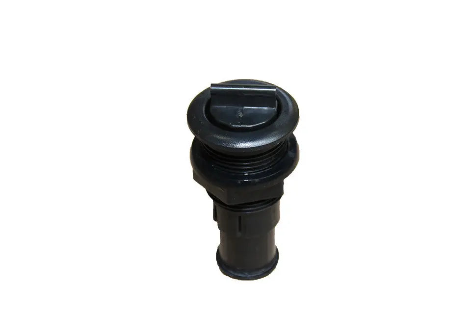 Drain Valve - 1/2" S, zwart wateruitlaat voor jacuzzi pomp onderdelen Viking