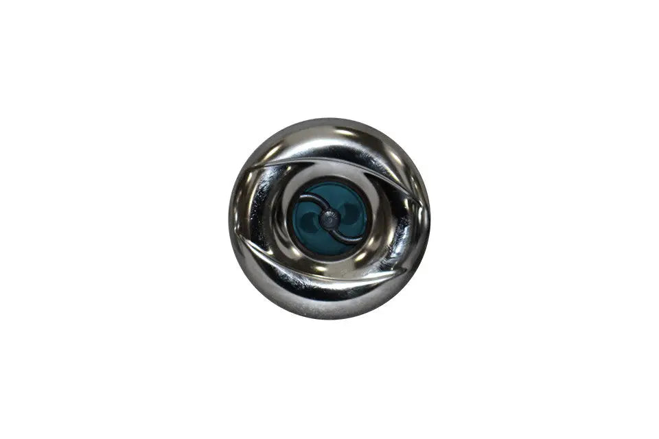 3 3/8" Mini Jet Pulsator Snap-In chrome-groen voor jacuzzi pomp Passion