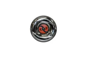 3 3/8" Mini Jet, Pulsator met chrome-orange afwerking voor jacuzzi pomp installatie, Passion