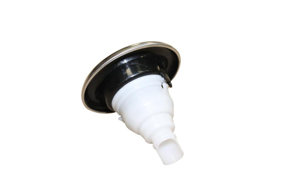 5'' Powerjet pomp voor jacuzzi met verstelbare massage, chrome zwart, body inclusive, van Passion.