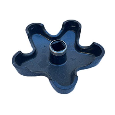 Passion | Star Handle - 1 1/2", Black