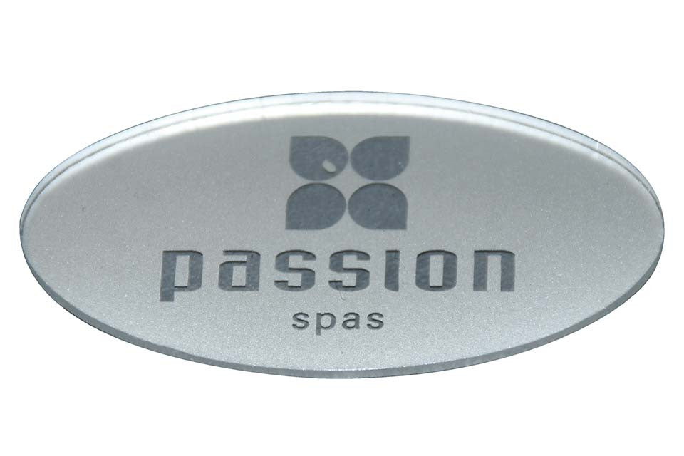 Passion | Oval Plastic Plate for Pillow, strak ontwerp voor jacuzzi pomp onderdelen, Passion